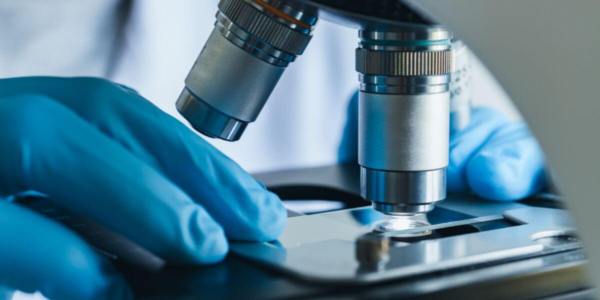 医師国家試験対策で病理学を学習する医学生